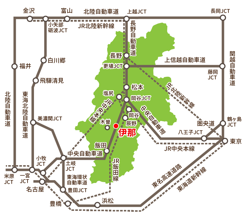 当施設へのアクセス方法