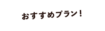 おすすめプラン